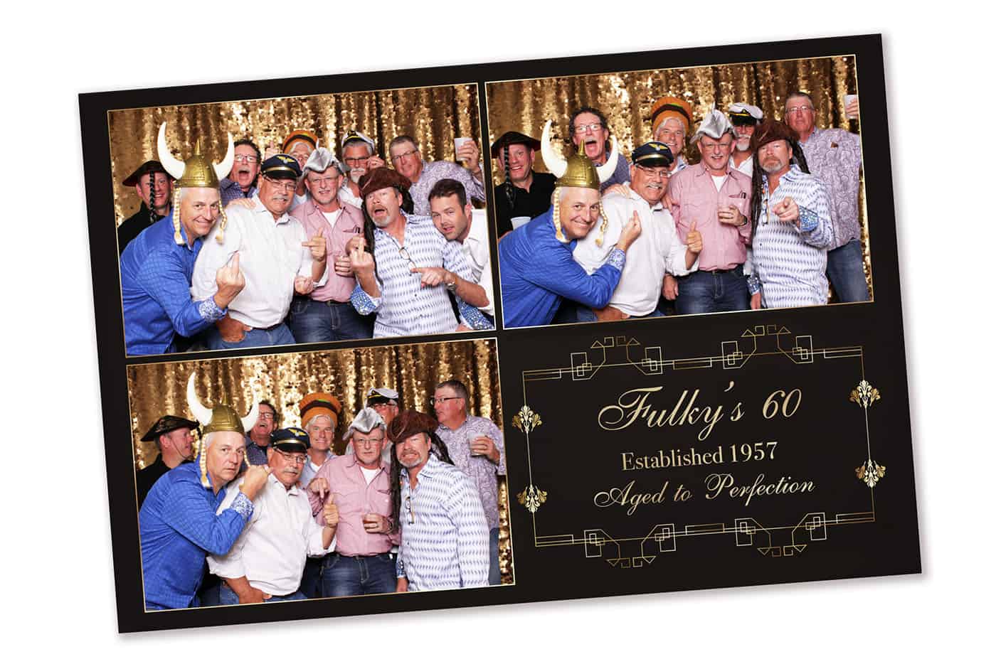 Art Deco Photo Booth Template