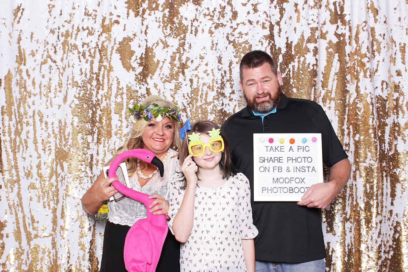 Photo Booth Rental in Stillwater, OK Devin & Aleisha Mod Fox Photobooth