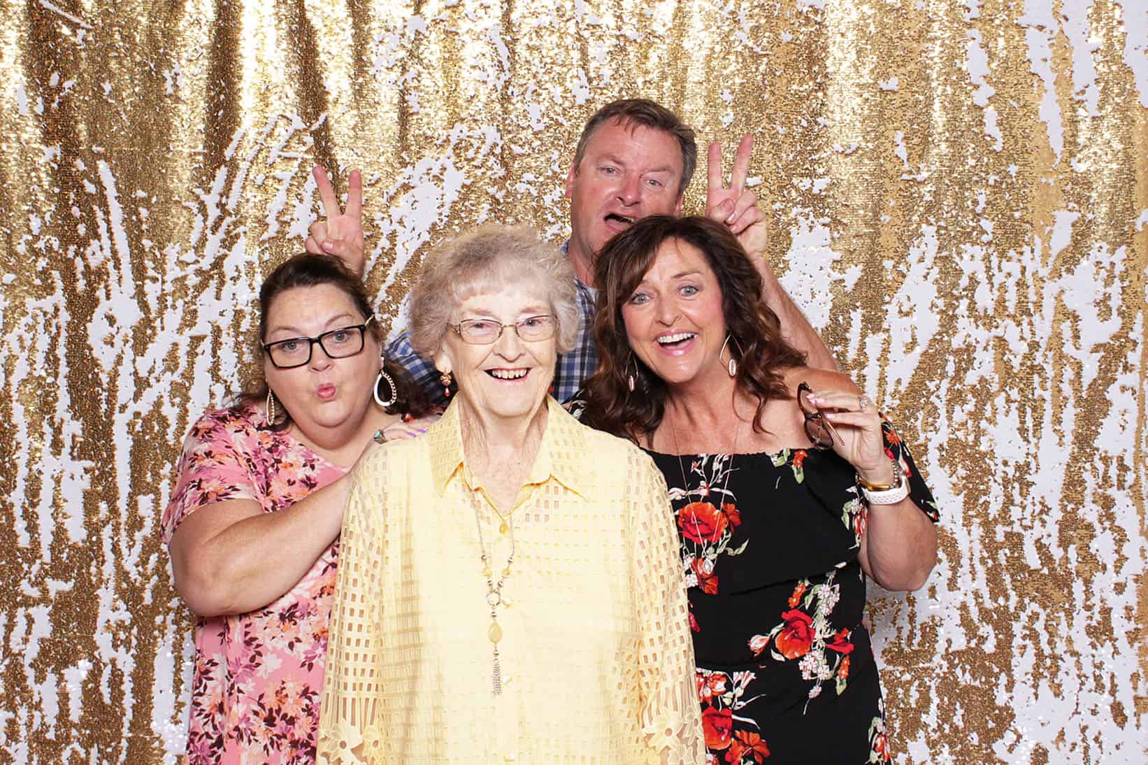 photo booth rental for a wedding