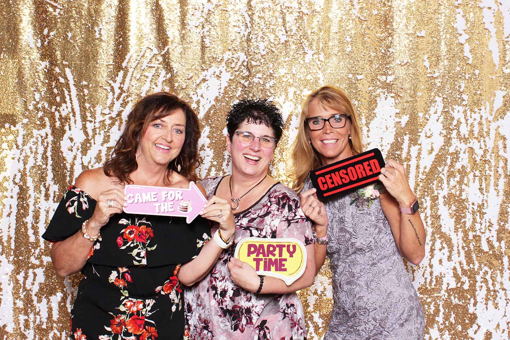 photo booth rental for a wedding