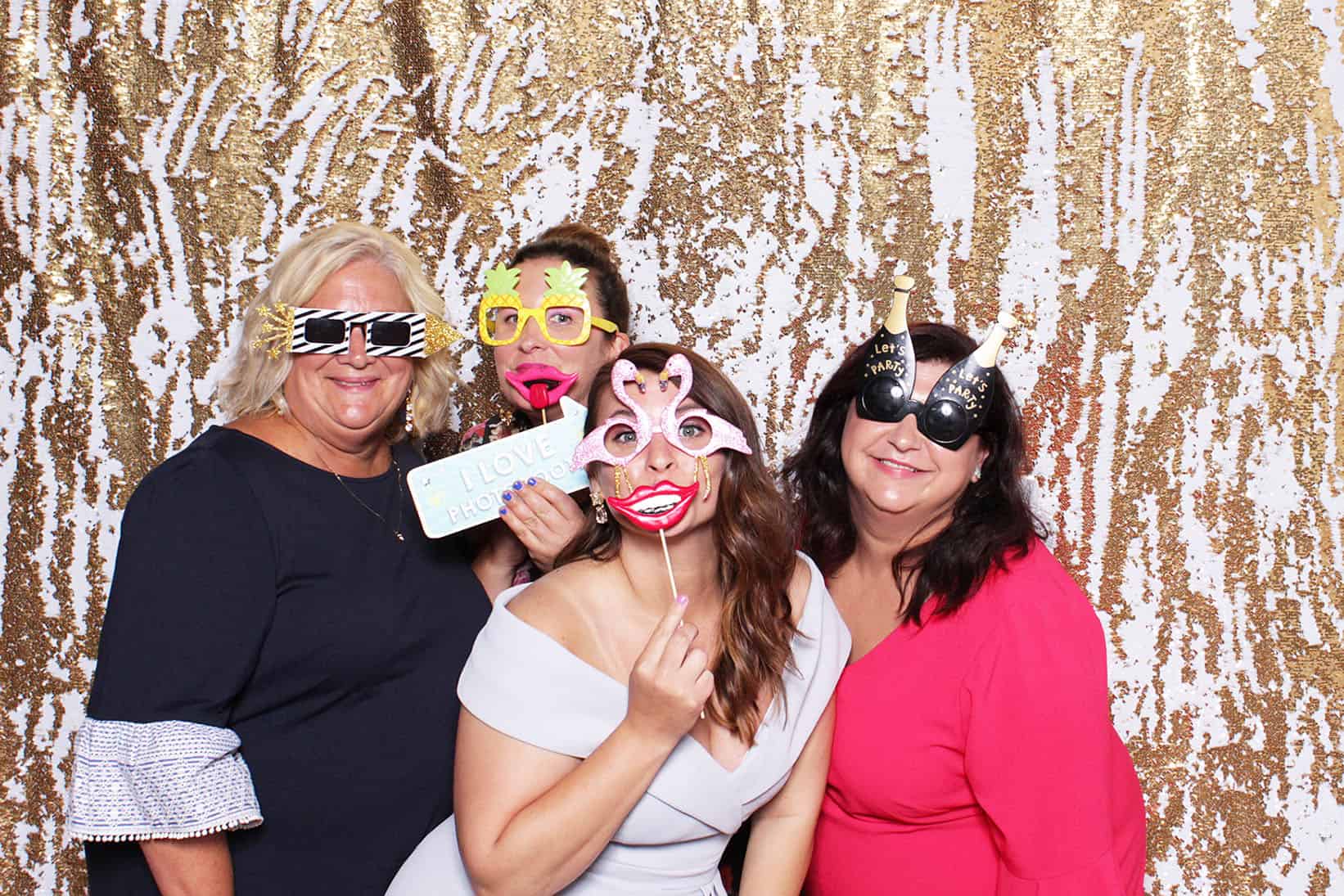 photo booth rental for a wedding