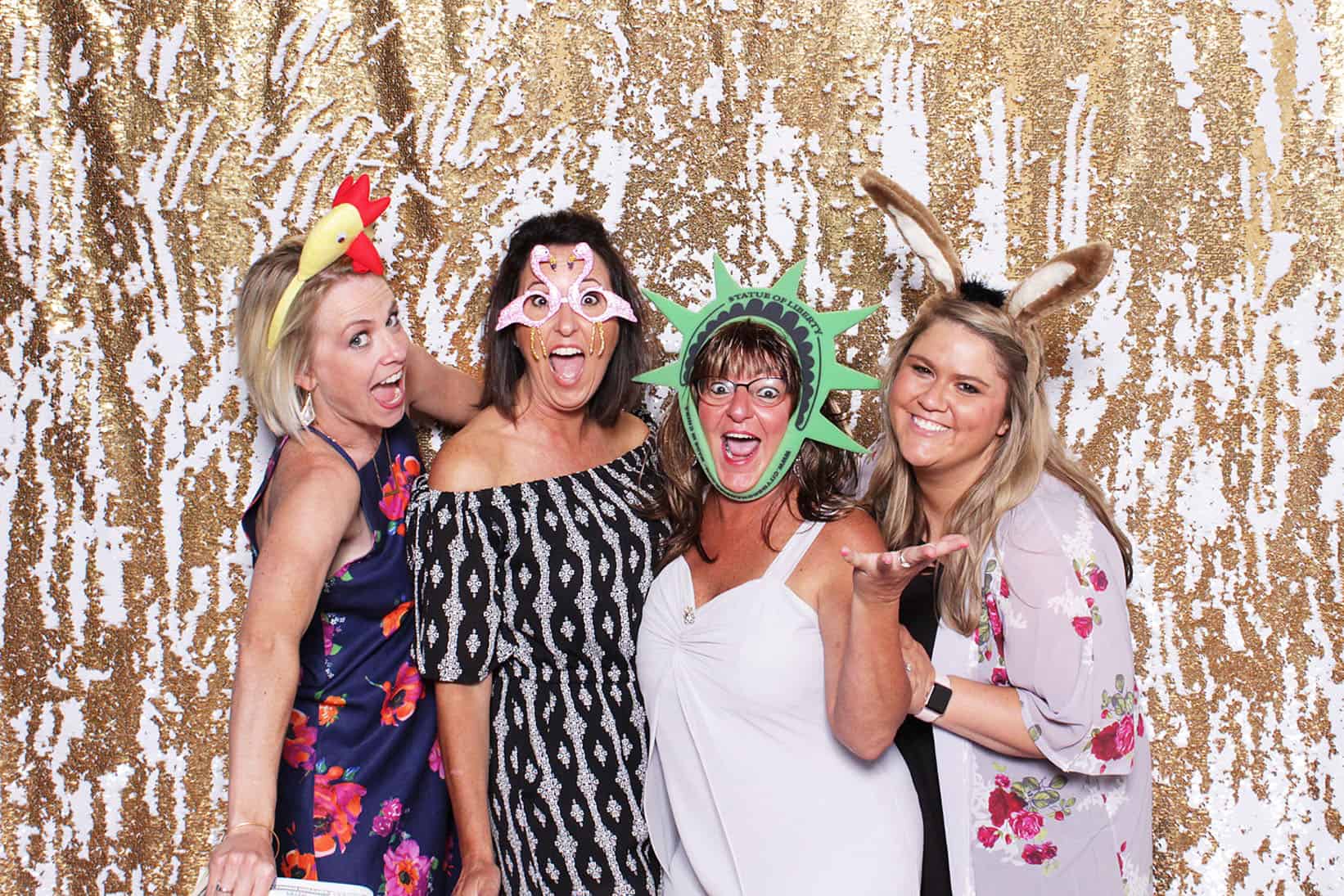 photo booth rental for a wedding