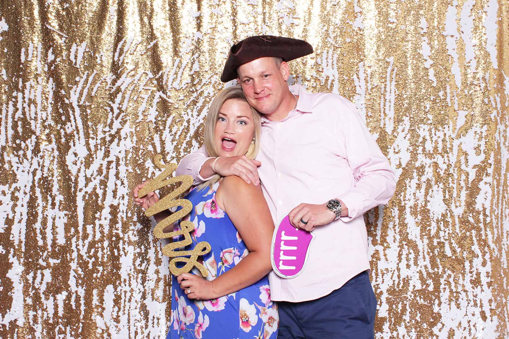 photo booth rental for a wedding