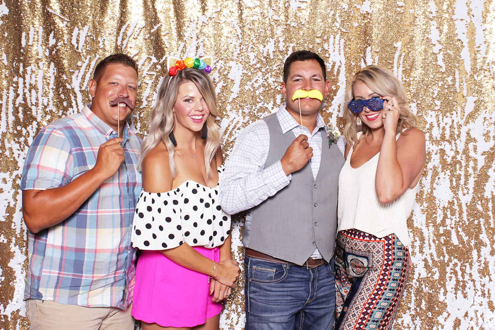 photo booth rental for a wedding