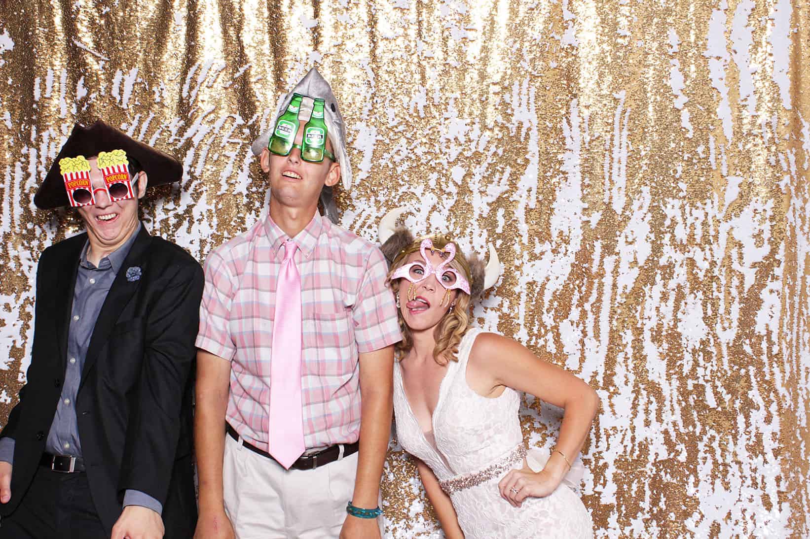 photo booth rental for a wedding