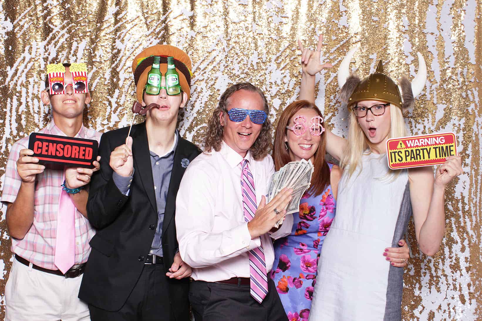 photo booth rental for a wedding