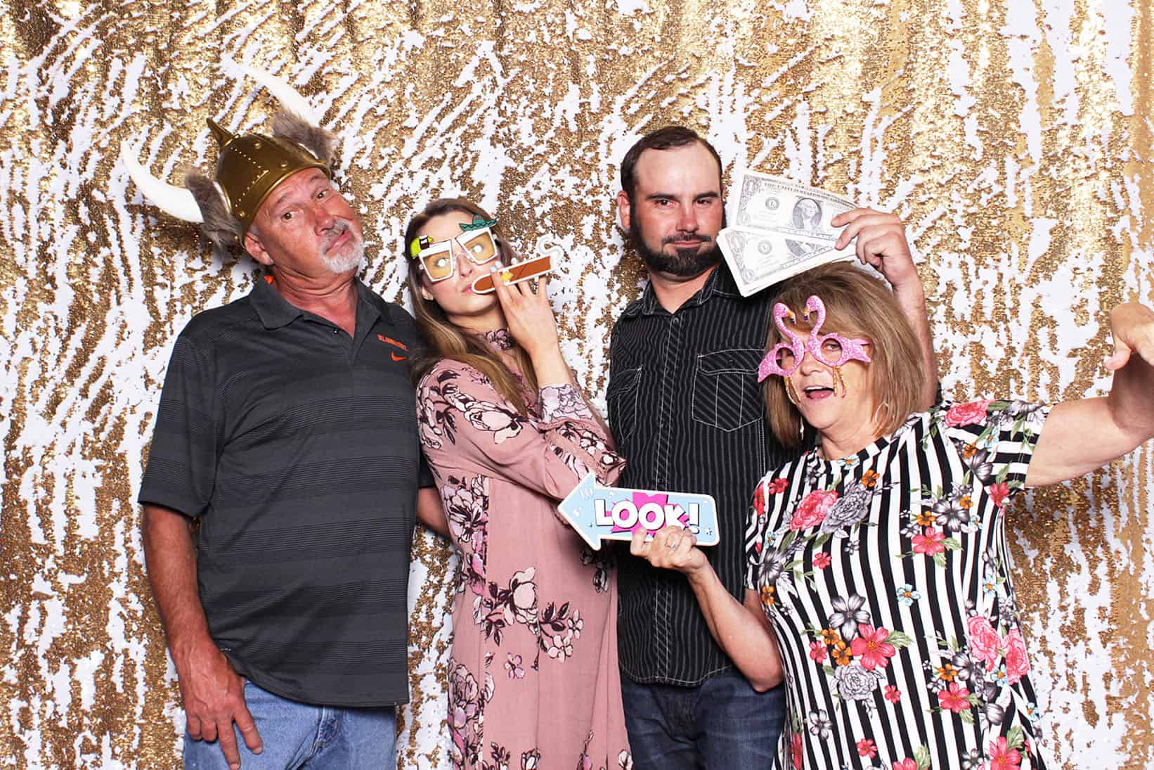 photo booth rental for a wedding