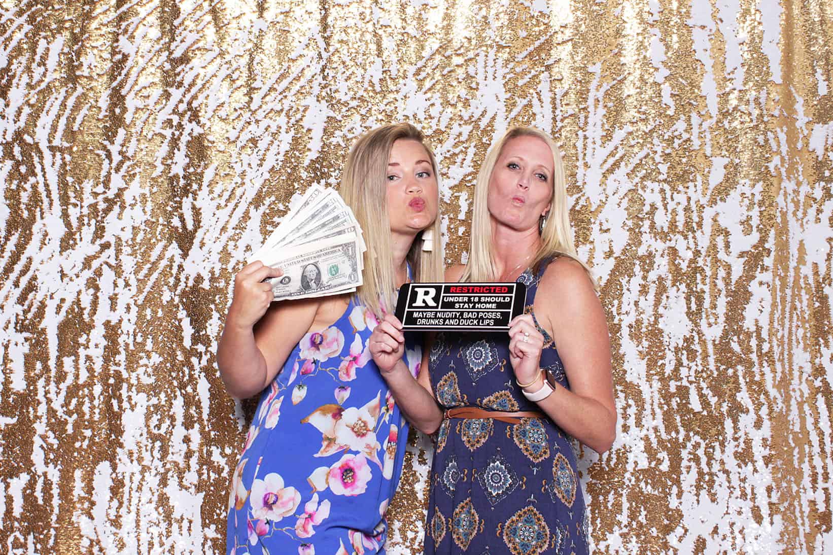 photo booth rental for a wedding