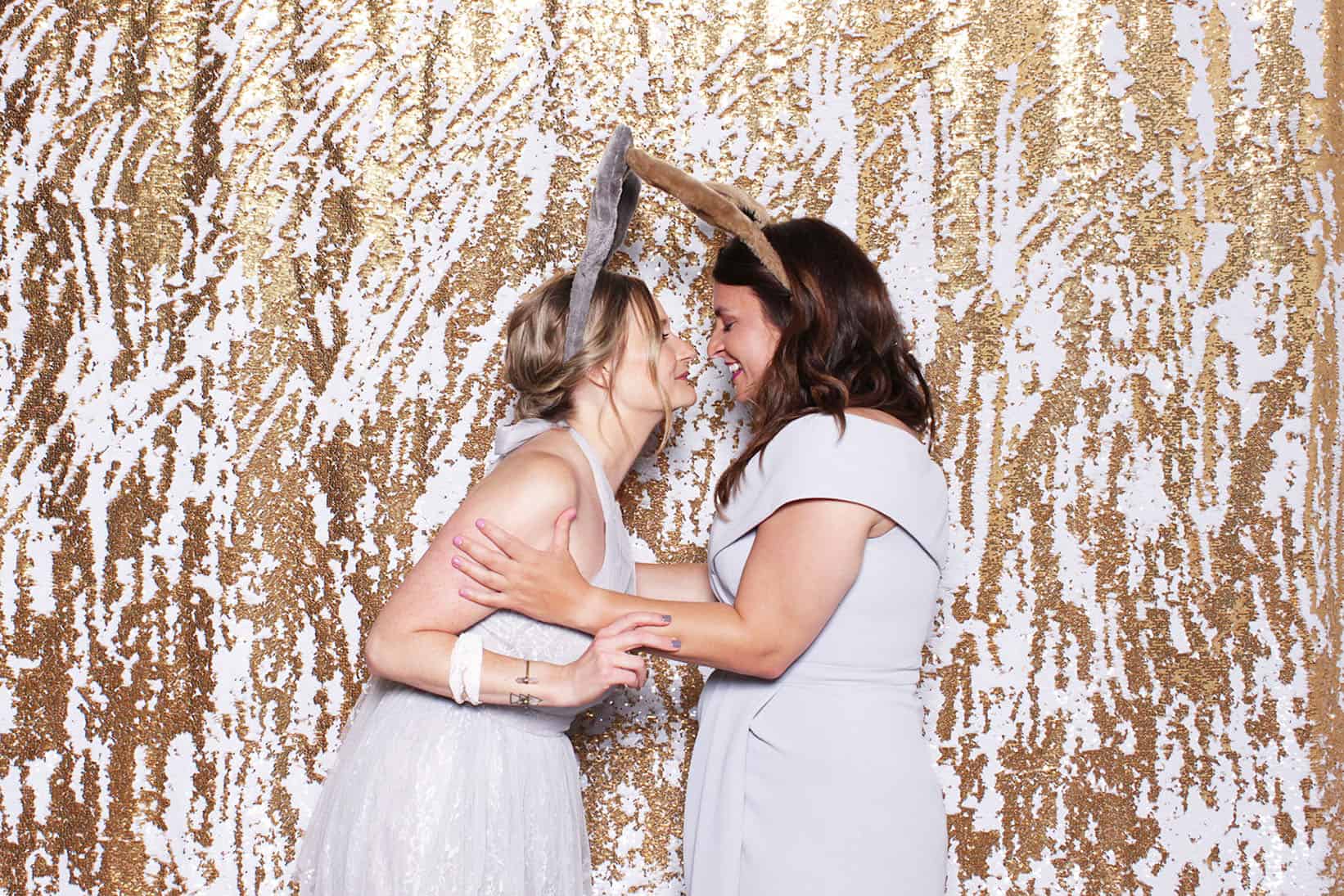 photo booth rental for a wedding