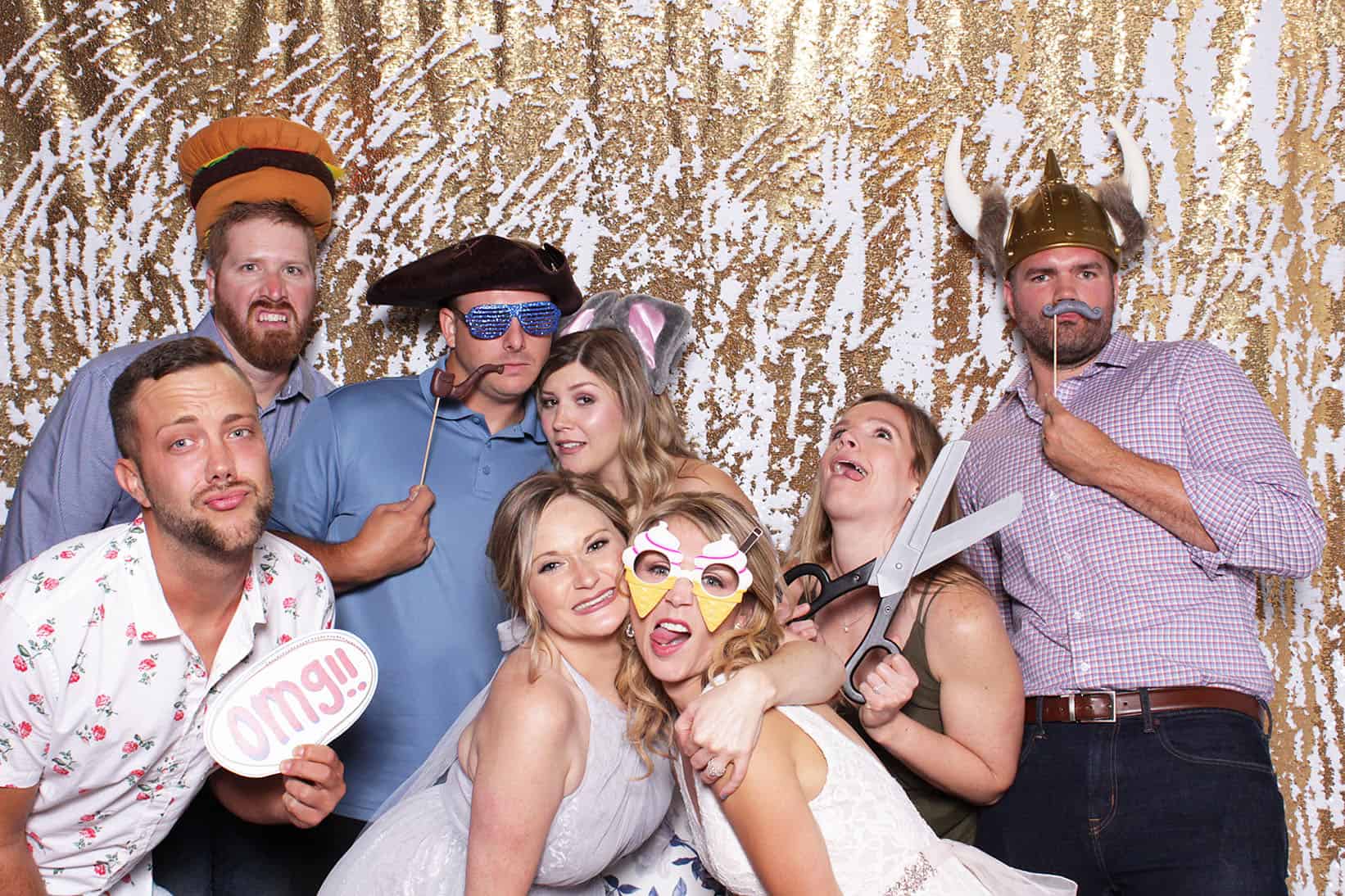 photo booth rental for a wedding
