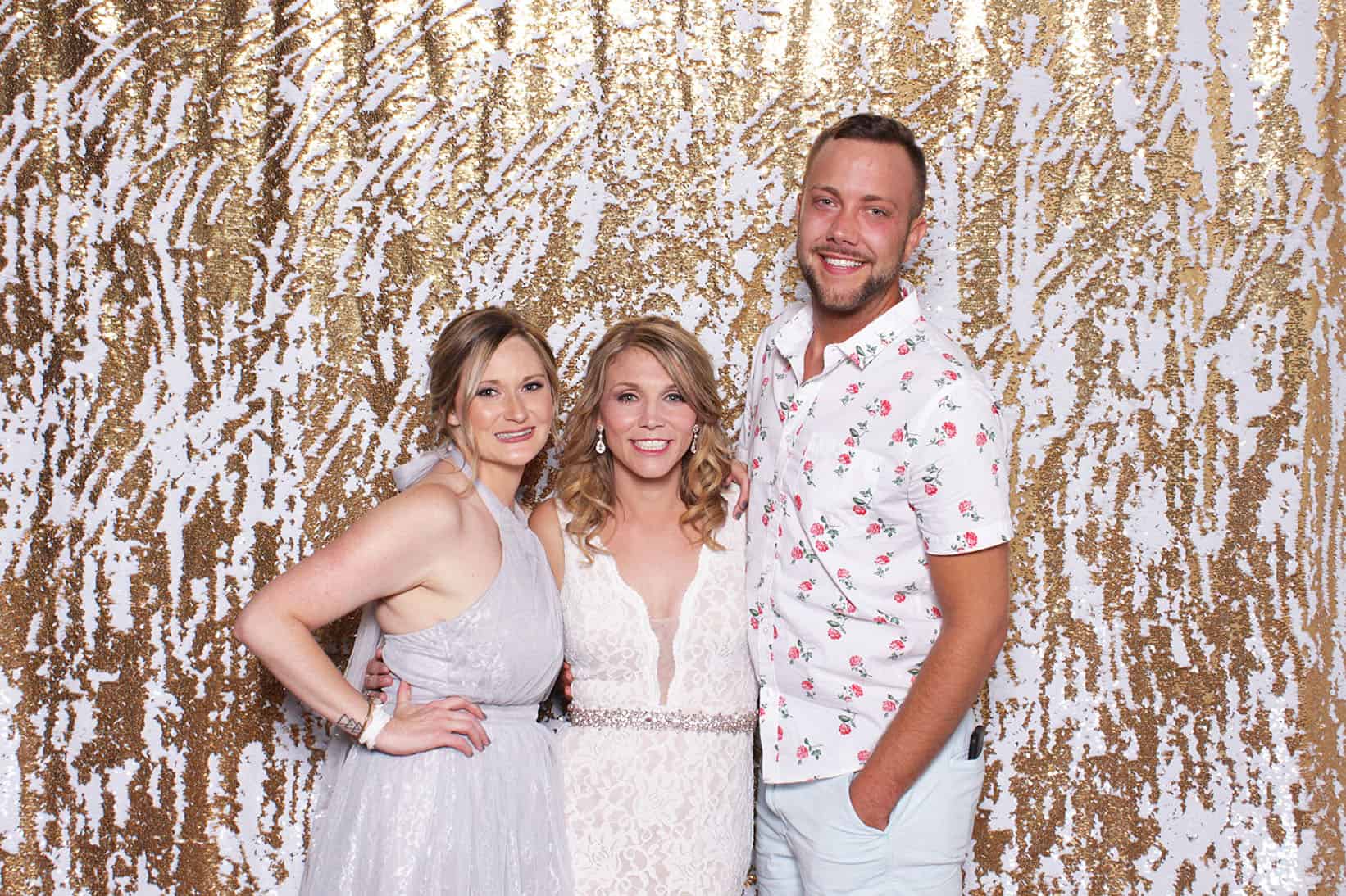 photo booth rental for a wedding