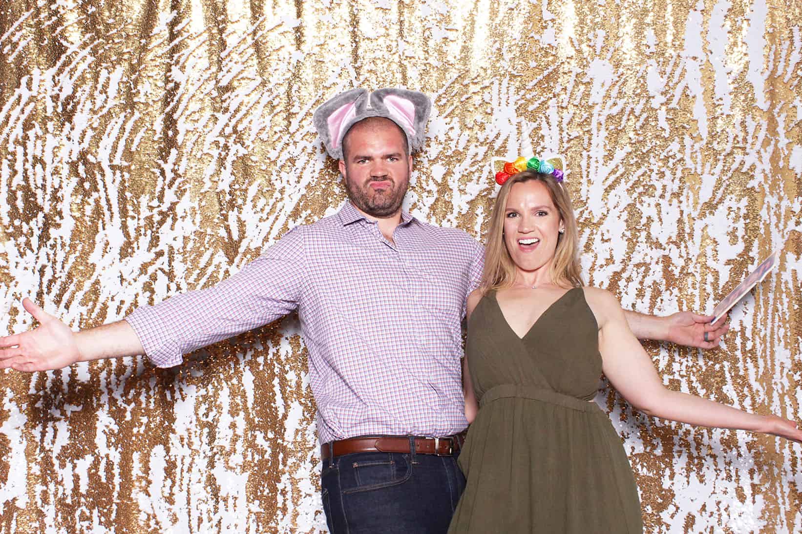 photo booth rental for a wedding