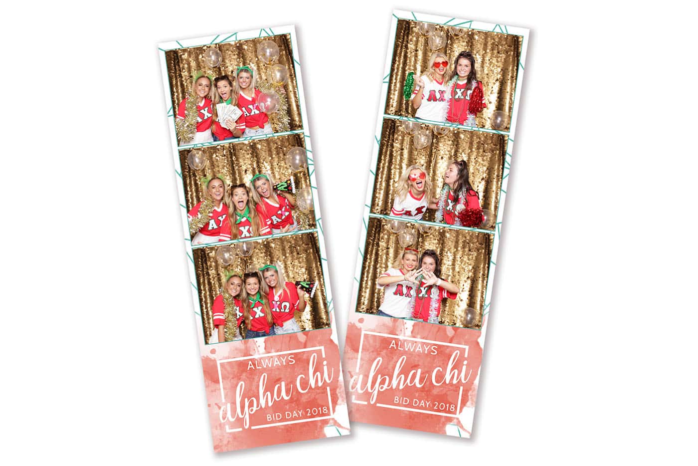 Watercolor Photo Booth Template