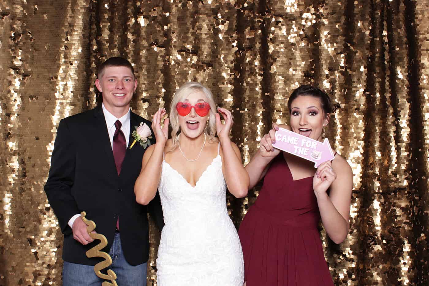 best wedding photo booth photo