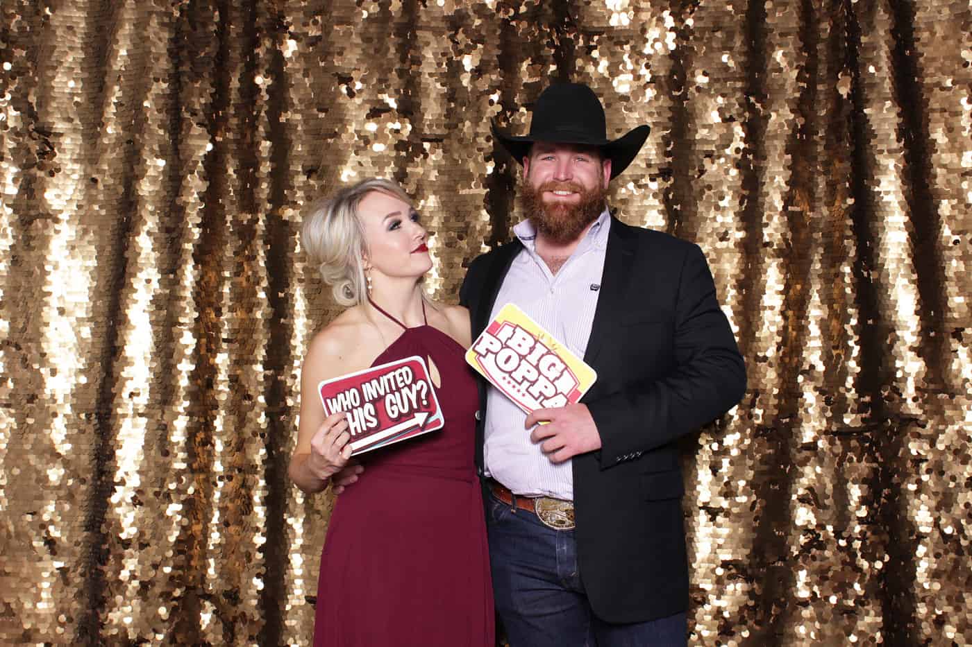 best wedding photo booth photo
