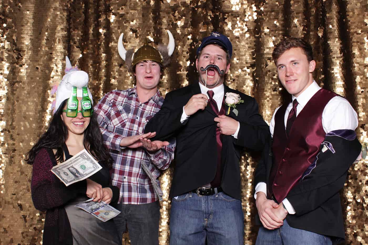 best wedding photo booth photo