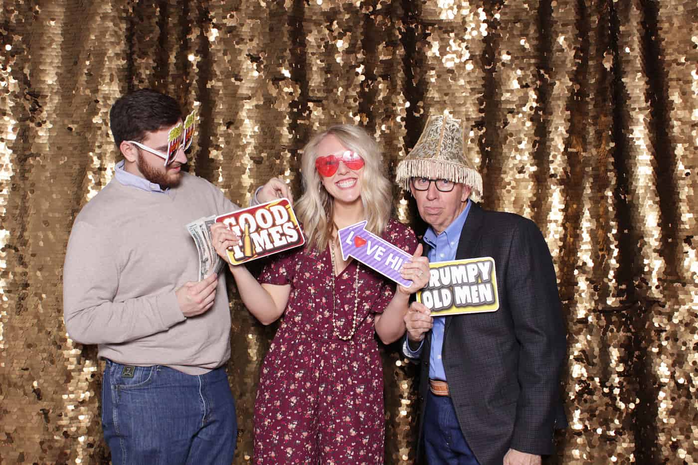 best wedding photo booth photo