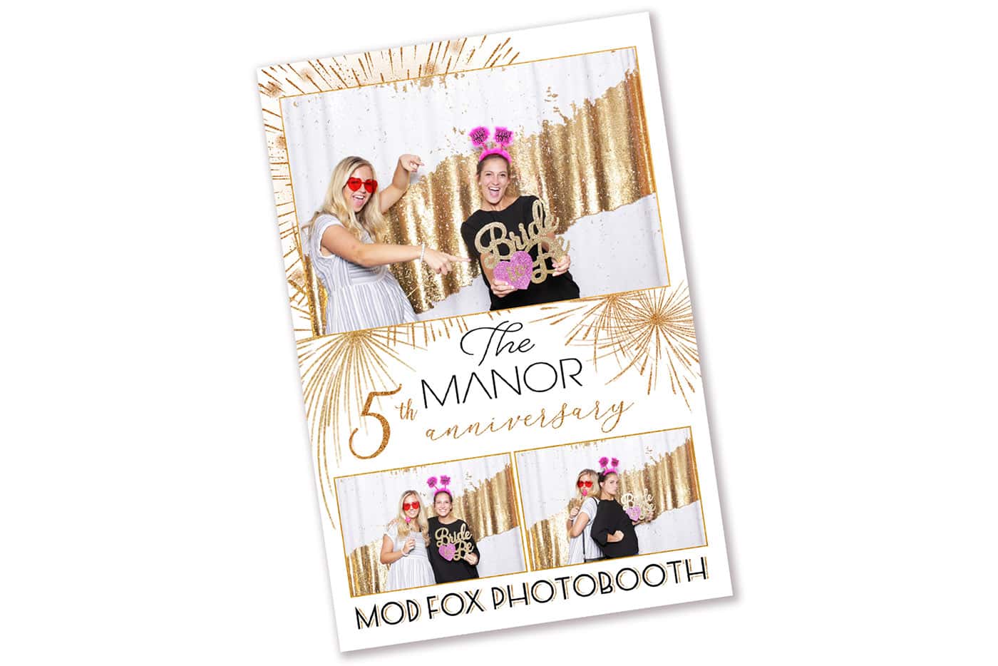Fireworks Photo Booth Template