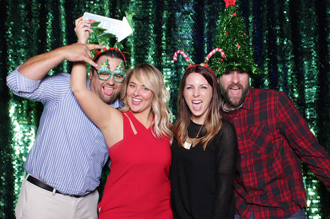 Company Christmas Party Photo Booth - Mod Fox Photobooth