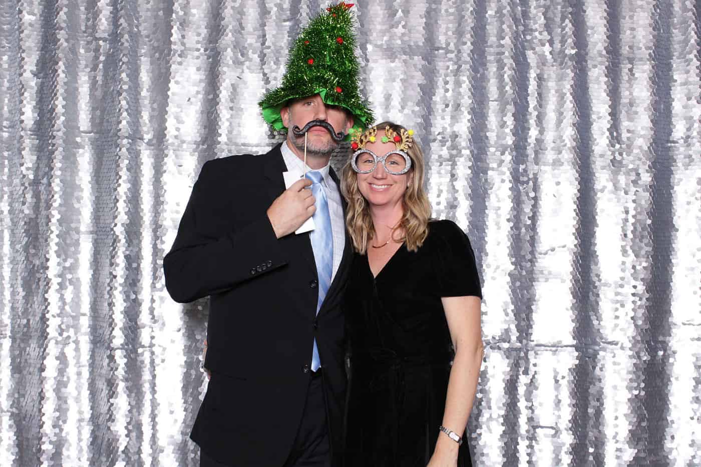 company Christmas party photo booth