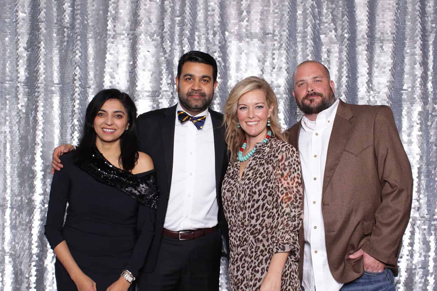 company Christmas party photo booth