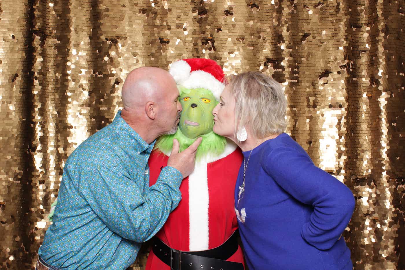 company Christmas party photo booth