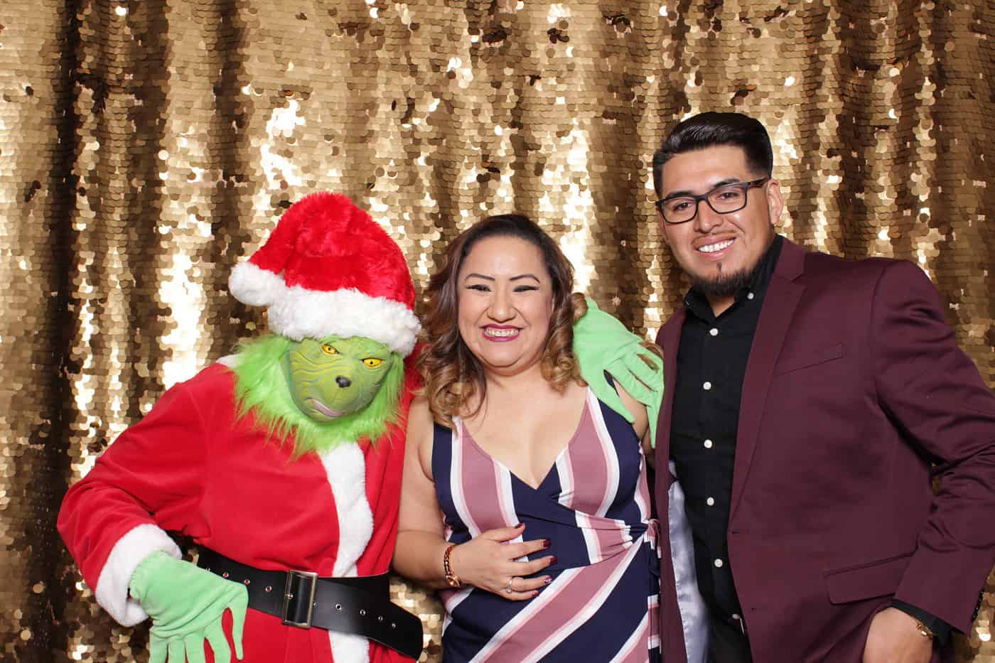 company party photo booth