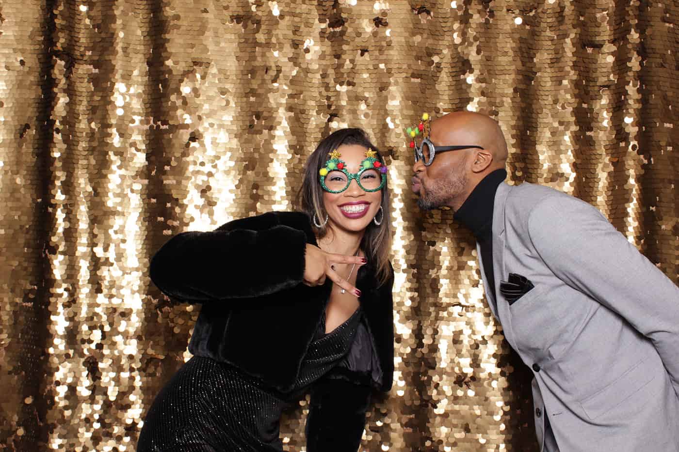 company party photo booth