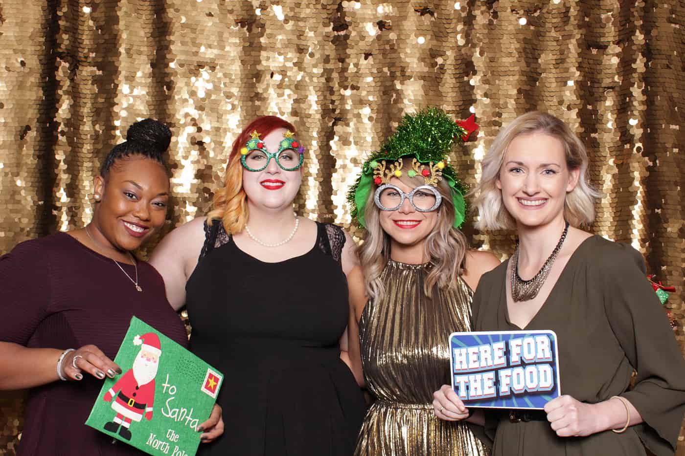 company Christmas party photo booth