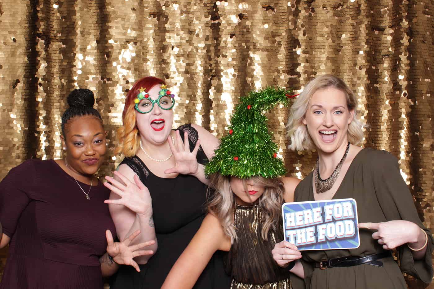 company Christmas party photo booth