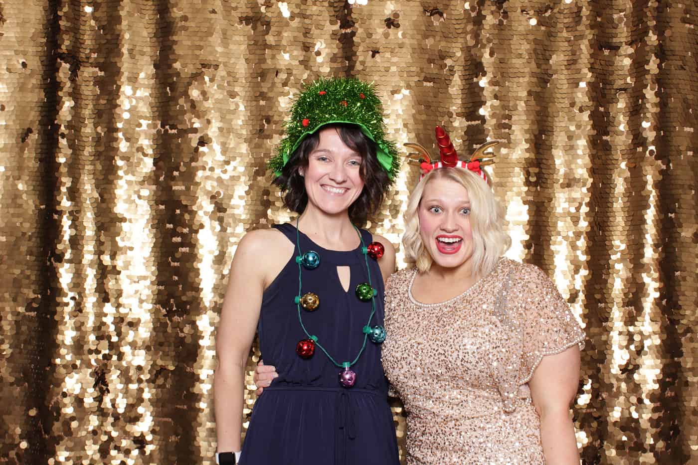 company Christmas party photo booth