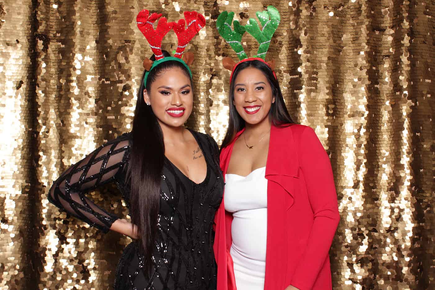 company Christmas party photo booth