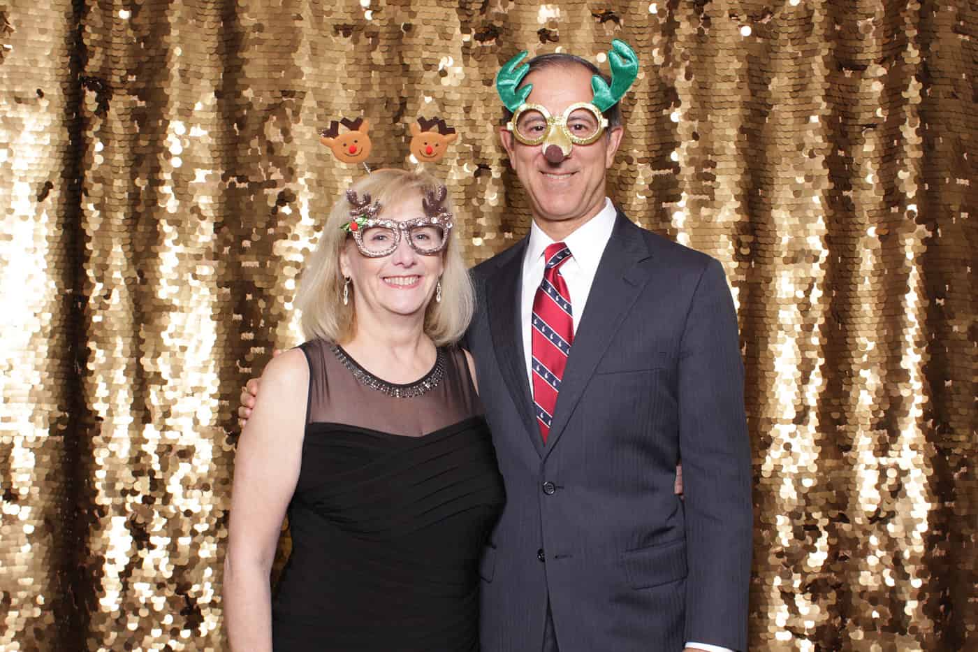 company party photo booth