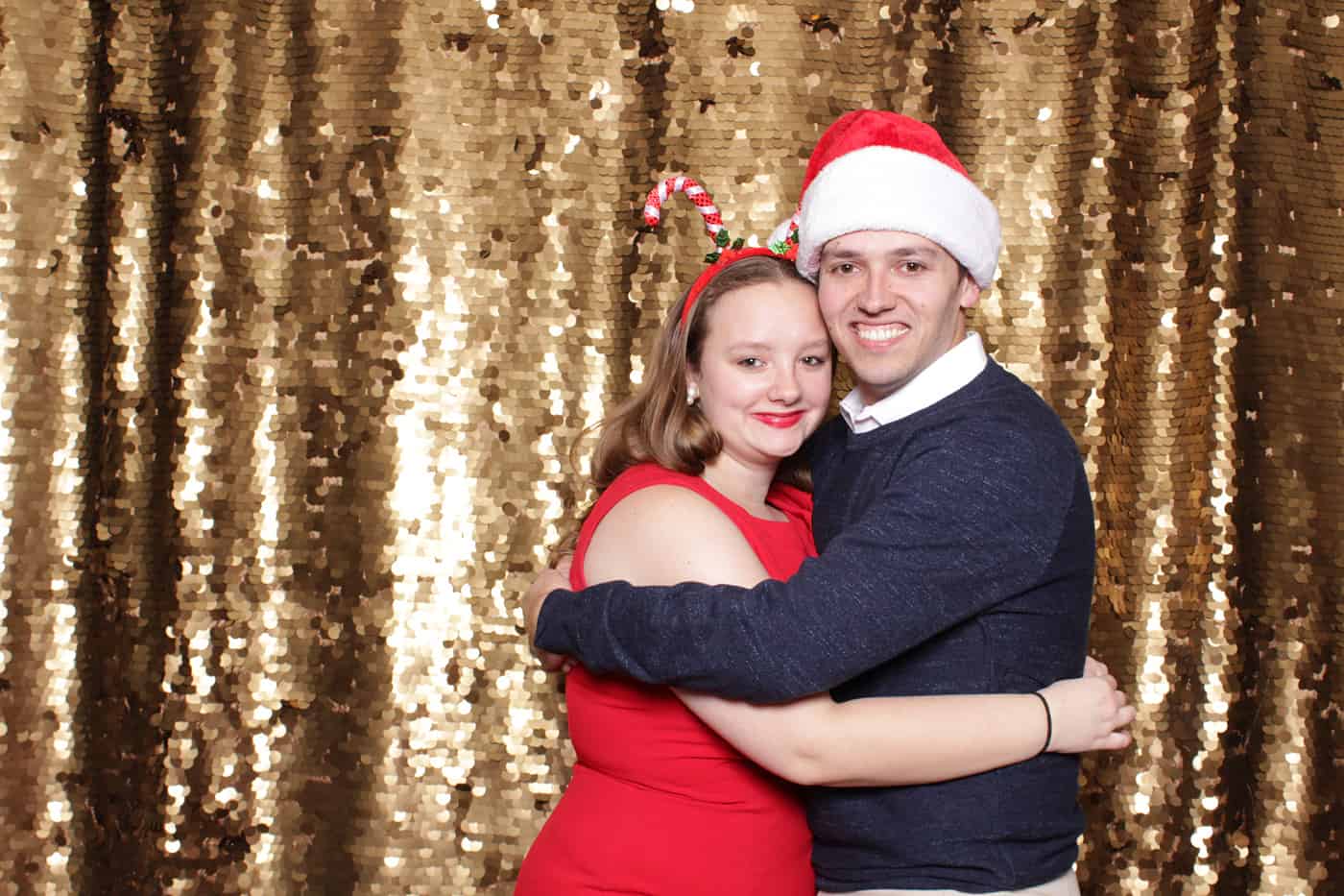 company party photo booth