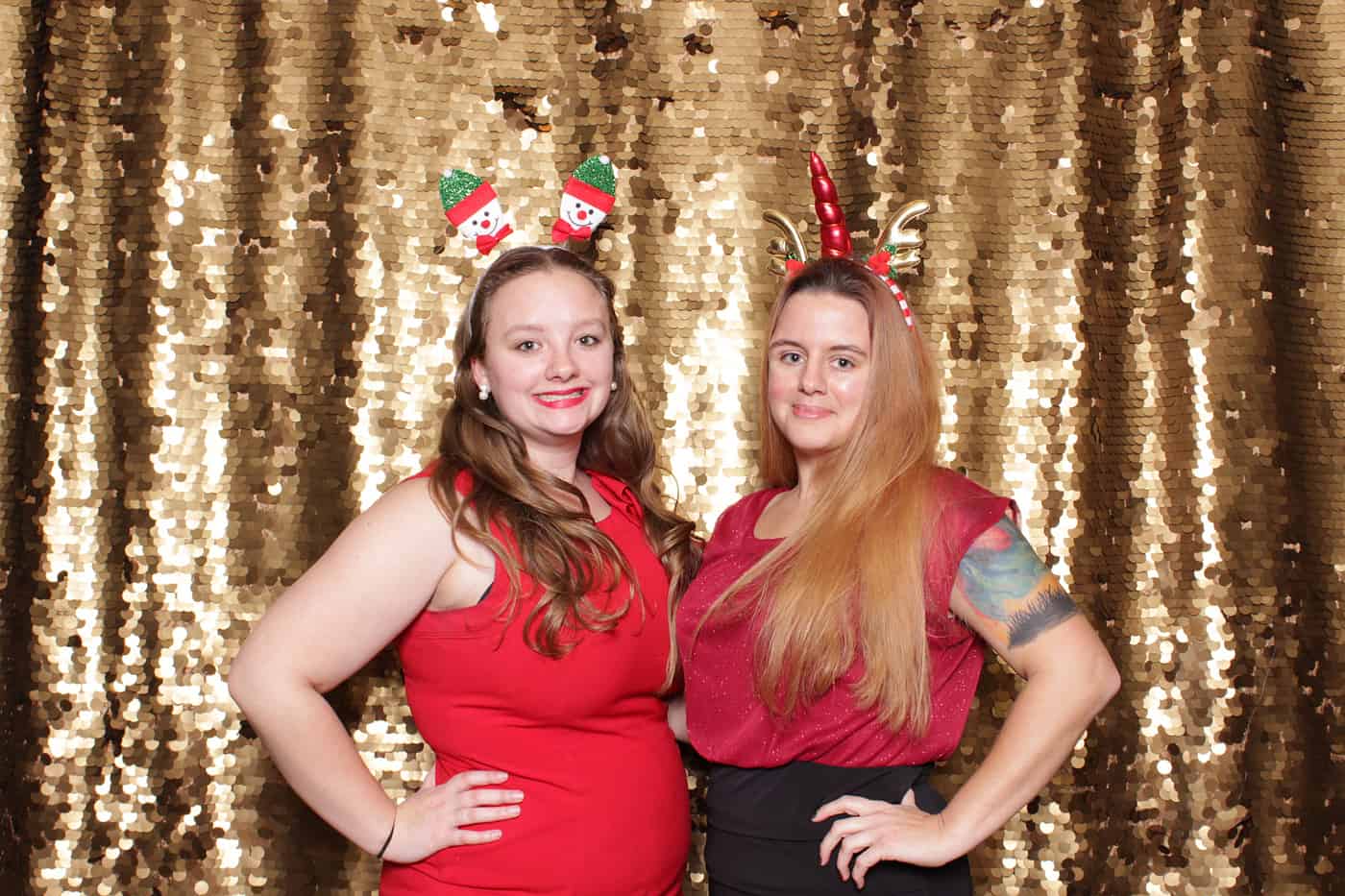 company party photo booth