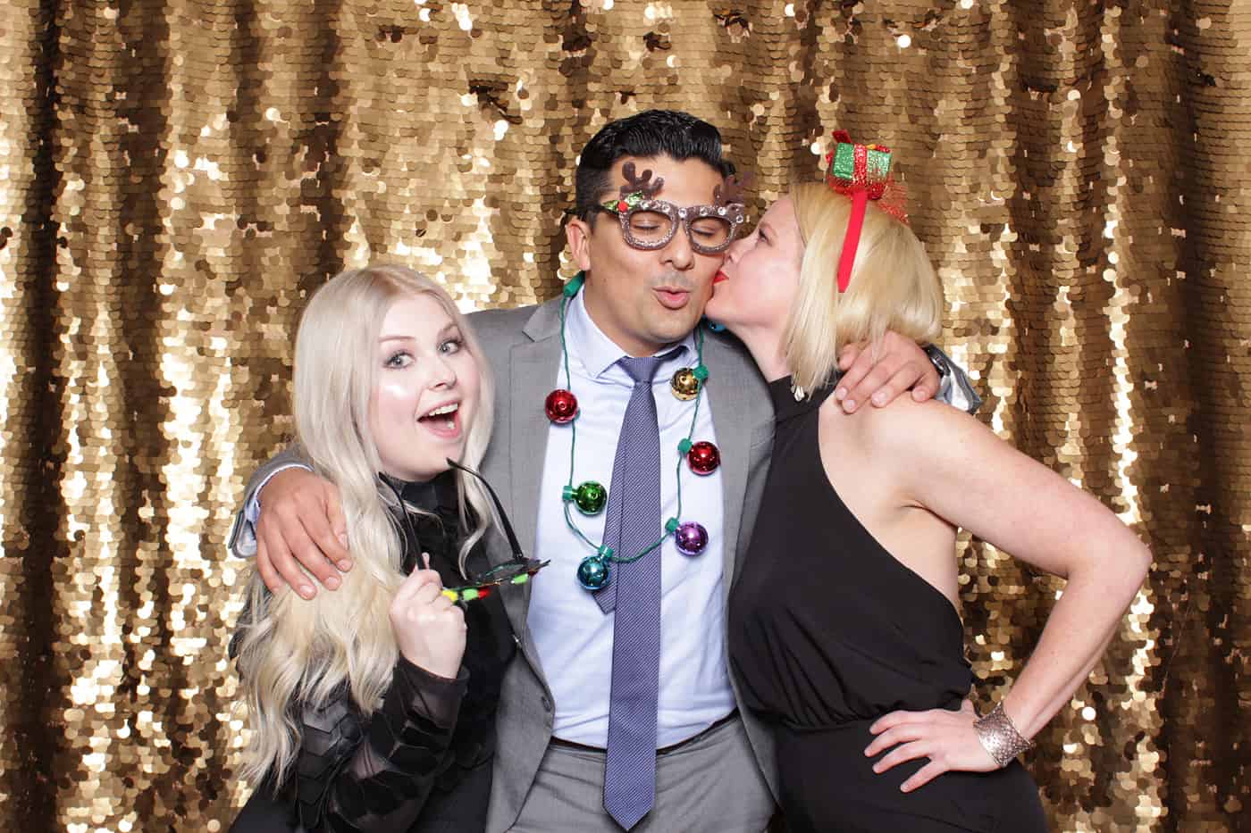 company party photo booth