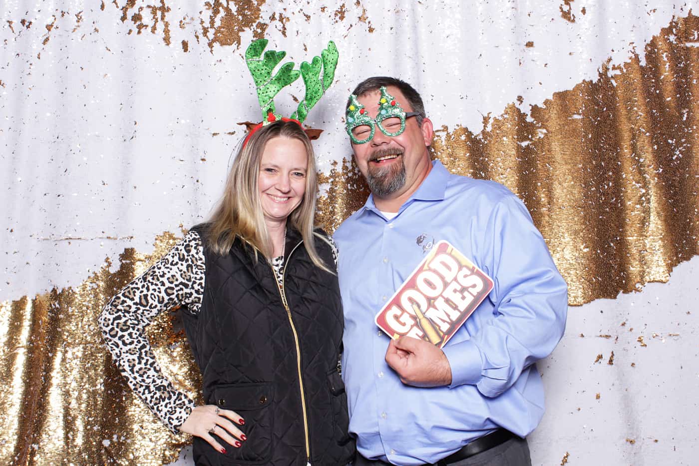 company Christmas party photo booth