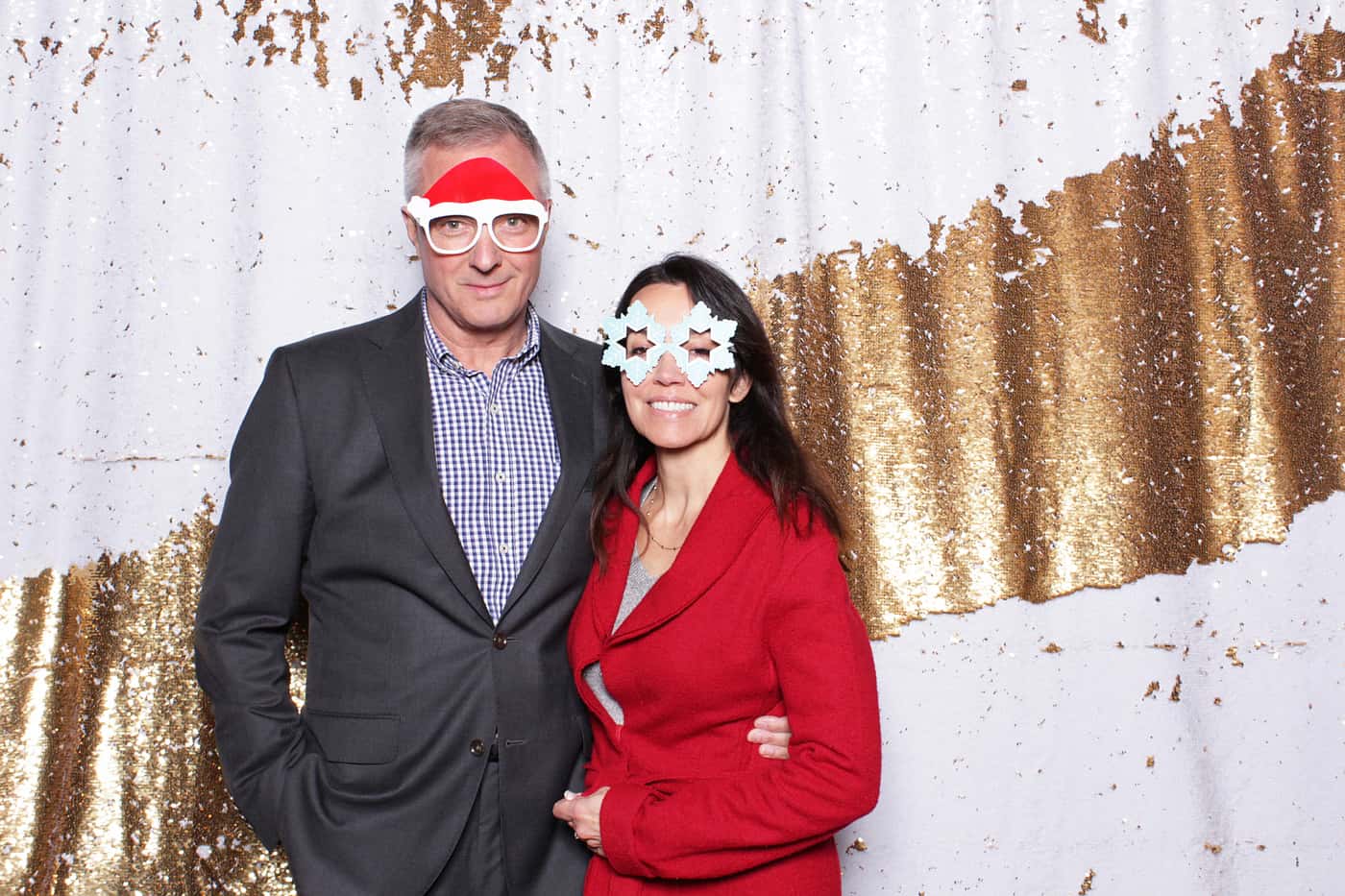company Christmas party photo booth