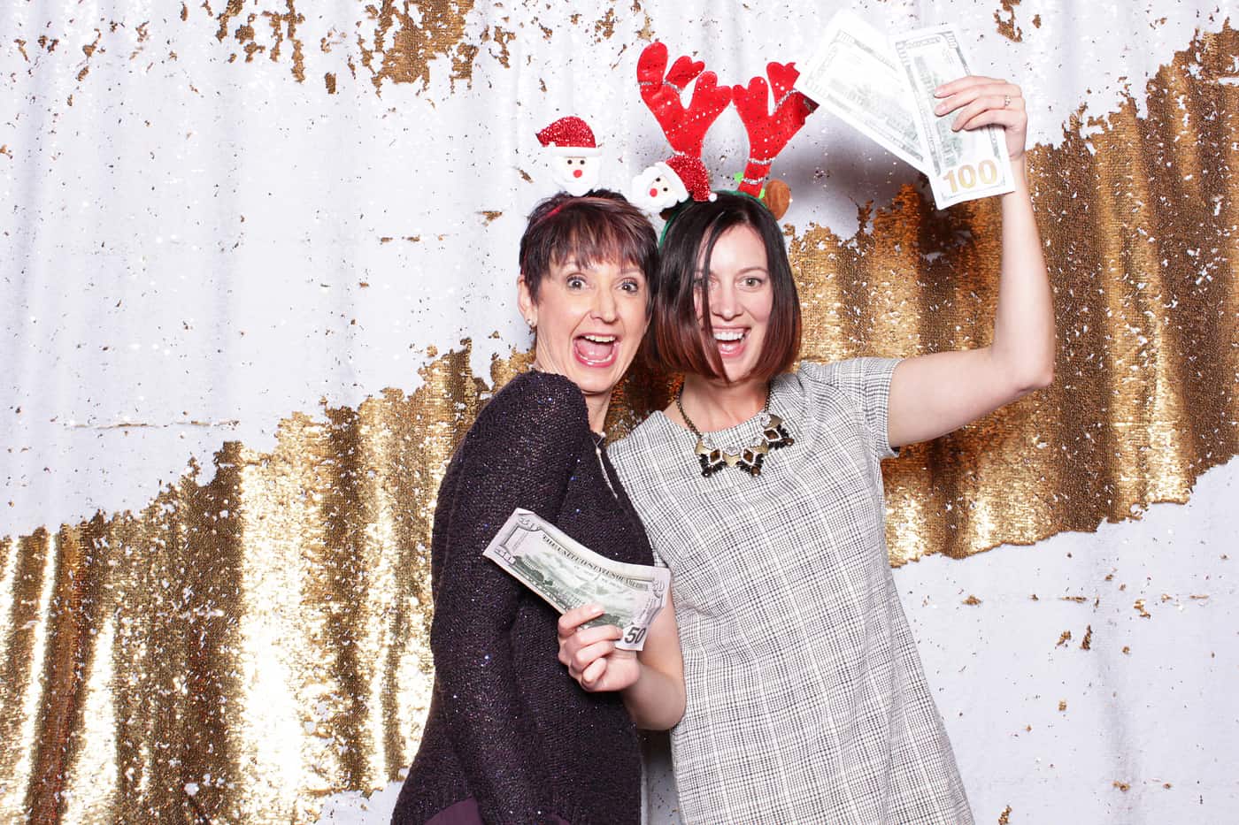 company Christmas party photo booth