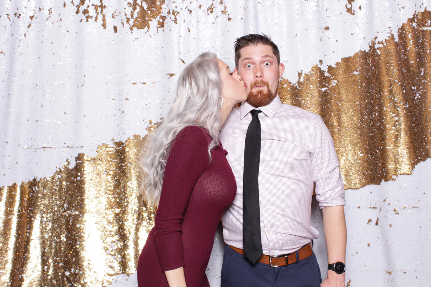 company Christmas party photo booth