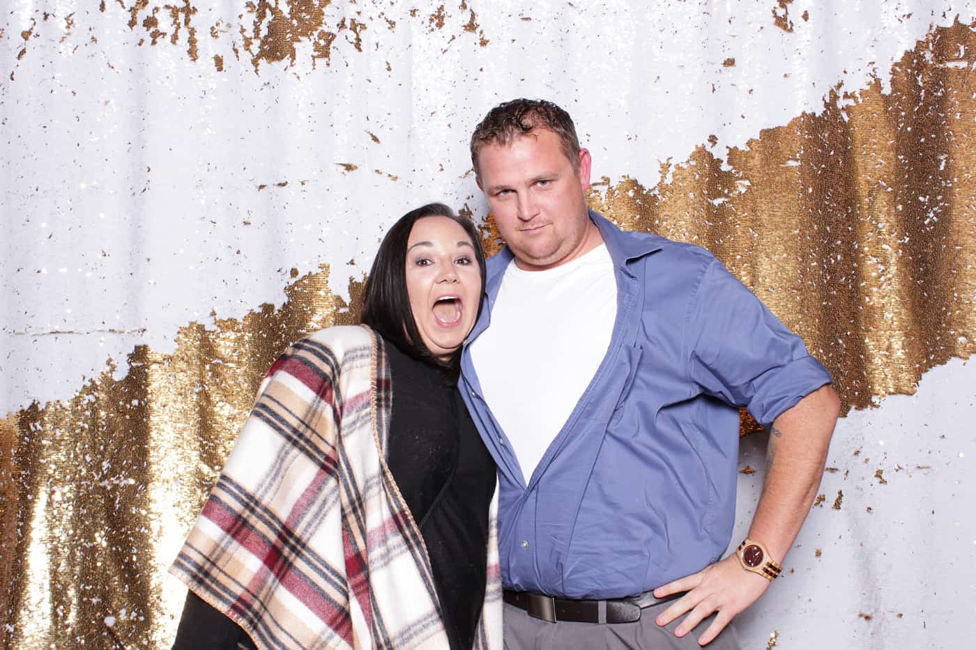 company Christmas party photo booth