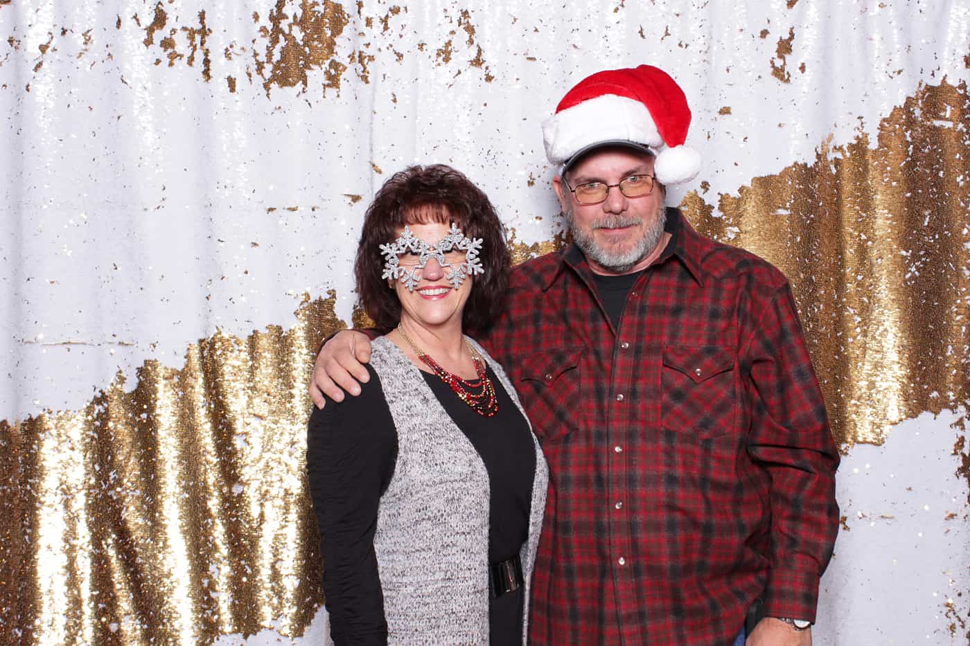 company Christmas party photo booth