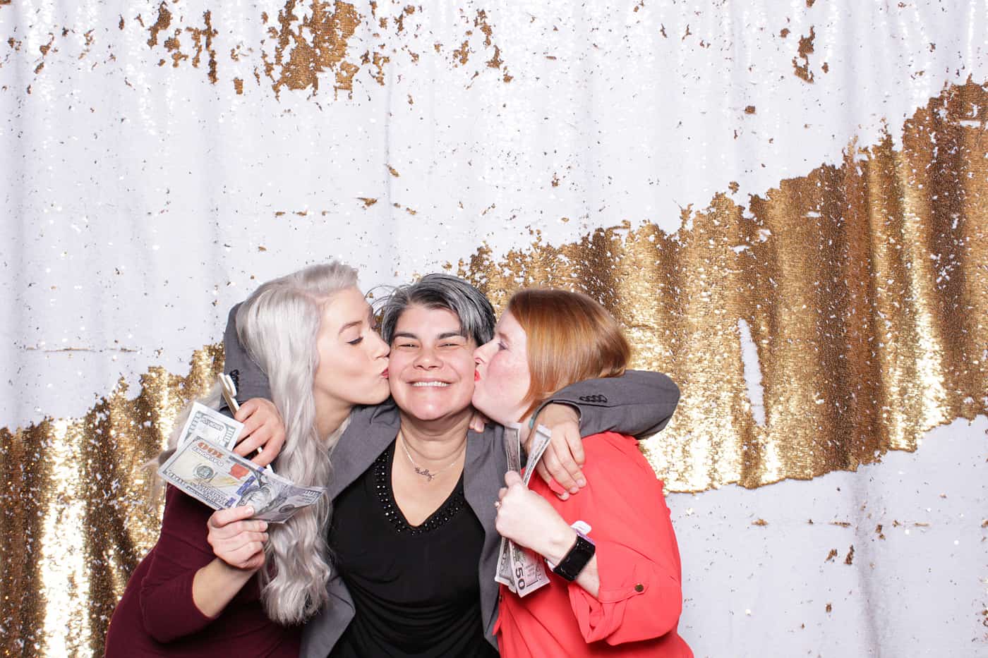 company Christmas party photo booth