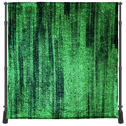 Luxe Peacock Backdrop