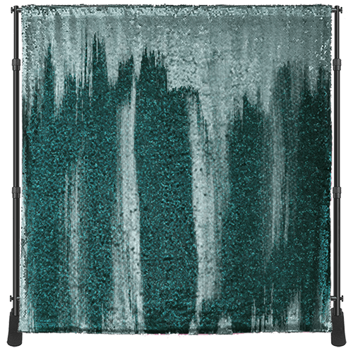 Teal Mermaid Backdrop