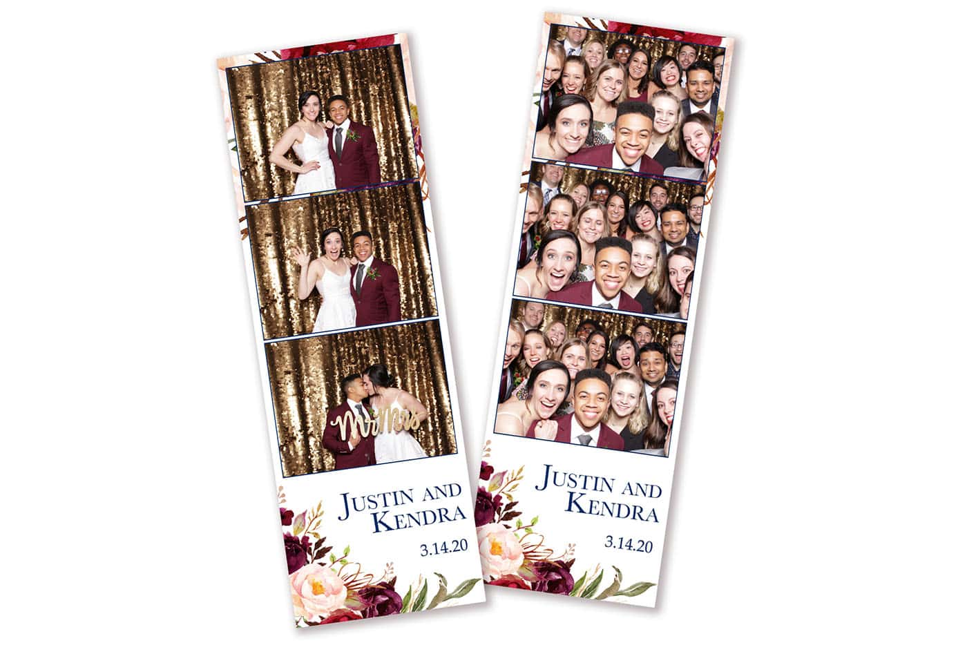 Marsala Photo Booth Template