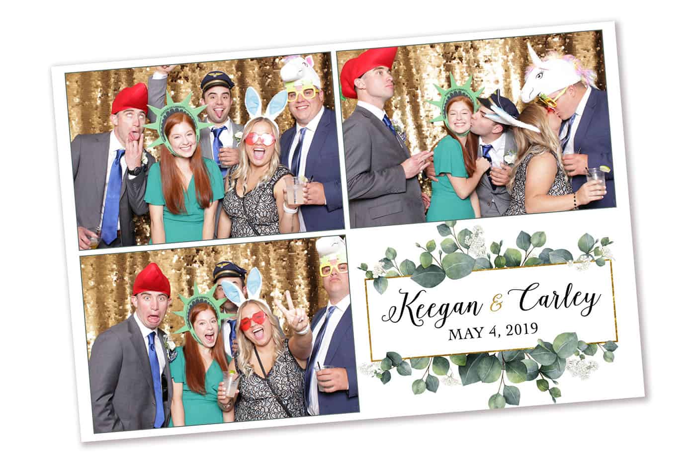 Eucalyptus Photo Booth Template