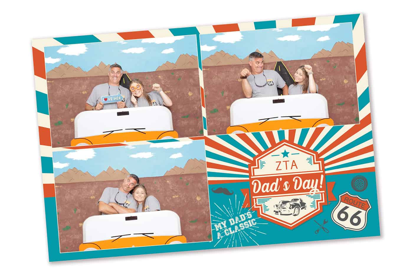 Father's Day Photo Booth Template