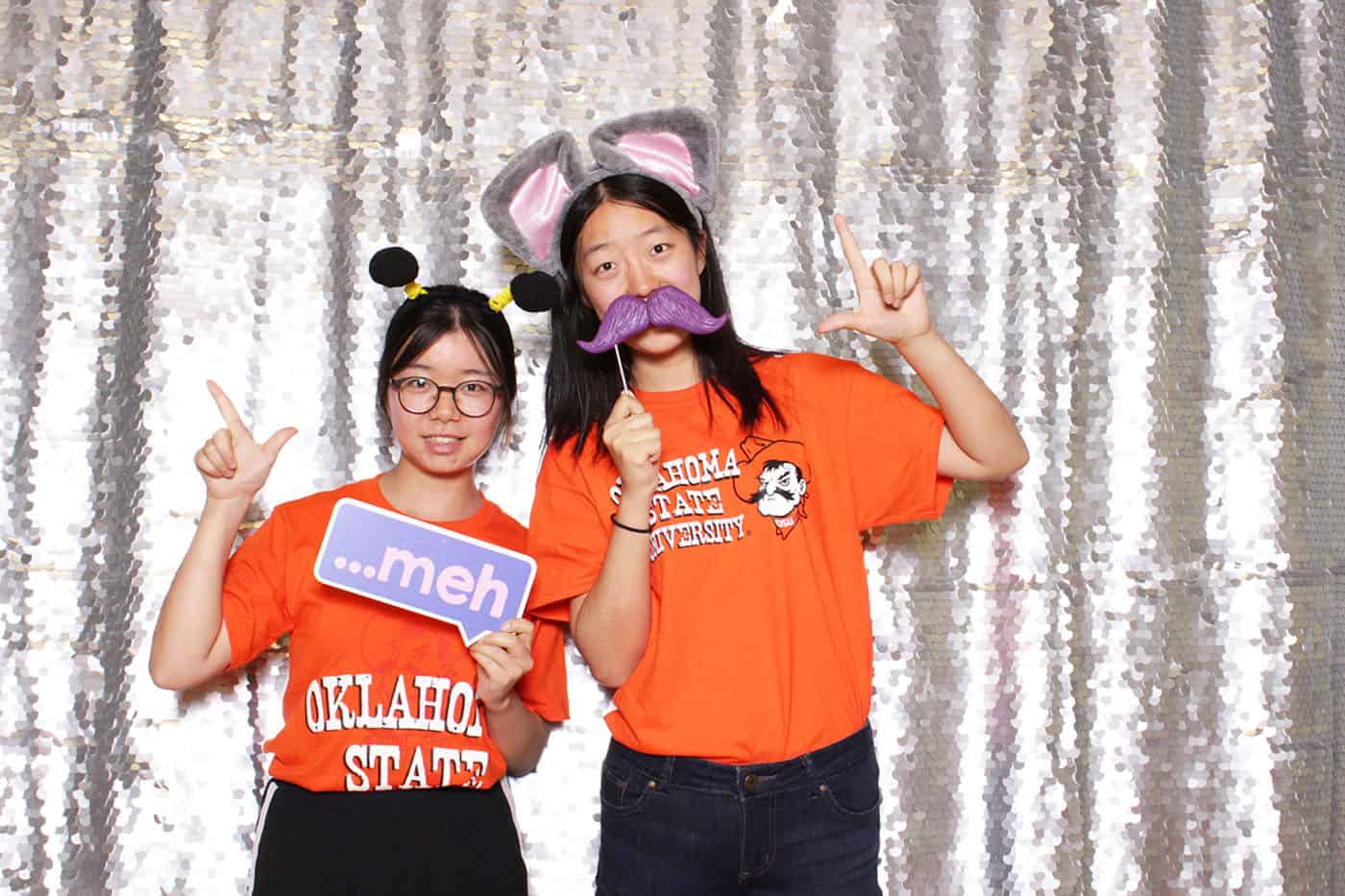 Okstate Photo Booth Rental