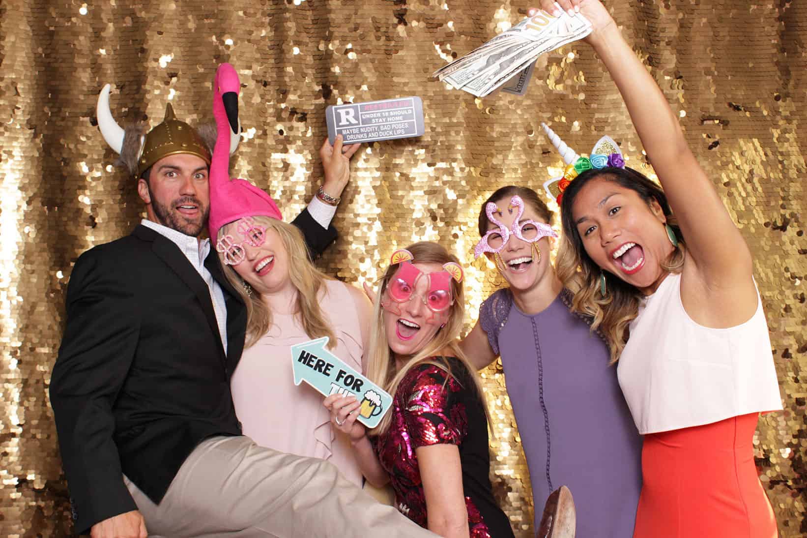 photo booth at the mayo hotel